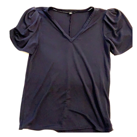 2/$15 xs Ann Taylor navy top
